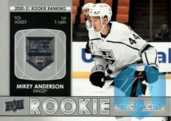 2021-22 Series 1 Rookie Retrospective #RR-3 Mikey Anderson - Los Angeles Kings
